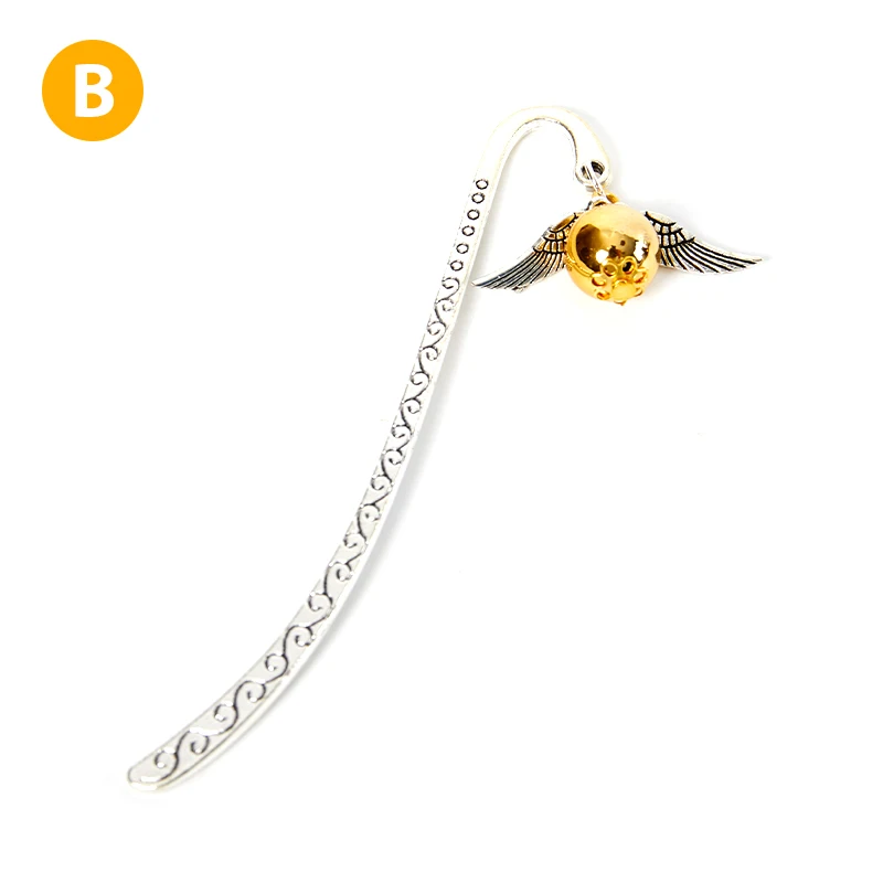 Winged Snitch Metal Bookmark 8.6cm 7 Winged Snitch Metal Bookmark 8.6cm - Image 7