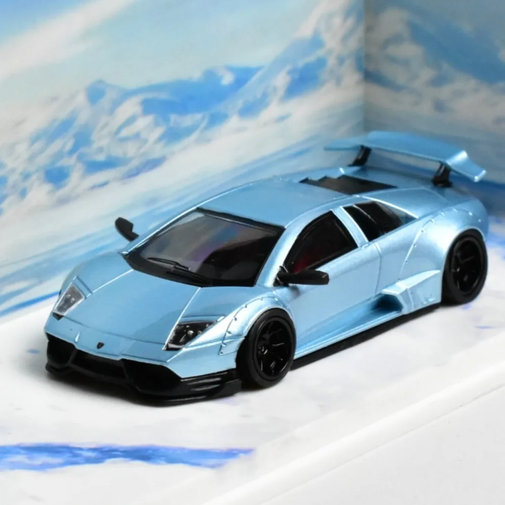 Black Lamborghini Murcielago LP670 Diecast Model 3 Black Lamborghini Murcielago LP670 Diecast Model - Image 3