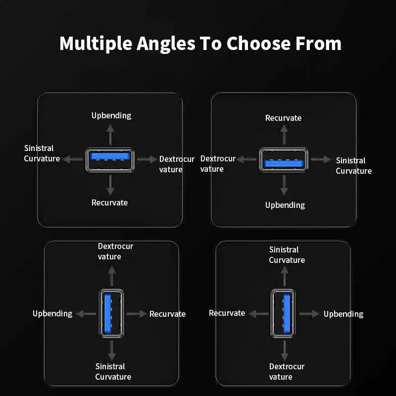 USB 3.0 Right-Angle Extension Cable 15cm to 1m 2 USB 3.0 Right-Angle Extension Cable 15cm to 1m - Image 2