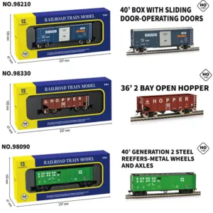 HO Scale 1/87 Metal Model Train Set 13 S2a9d9b74aef34d2da70884b8bd87b4faY
