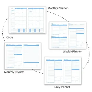 2026 Premium Planning Journal with Leather Cover 15 S2aa7d0840576489ea25876957dbad9f4f