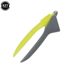 Bright Green and Gray Handheld Garlic Press 7 S2ab54179d1f845198803a89b8b891894P