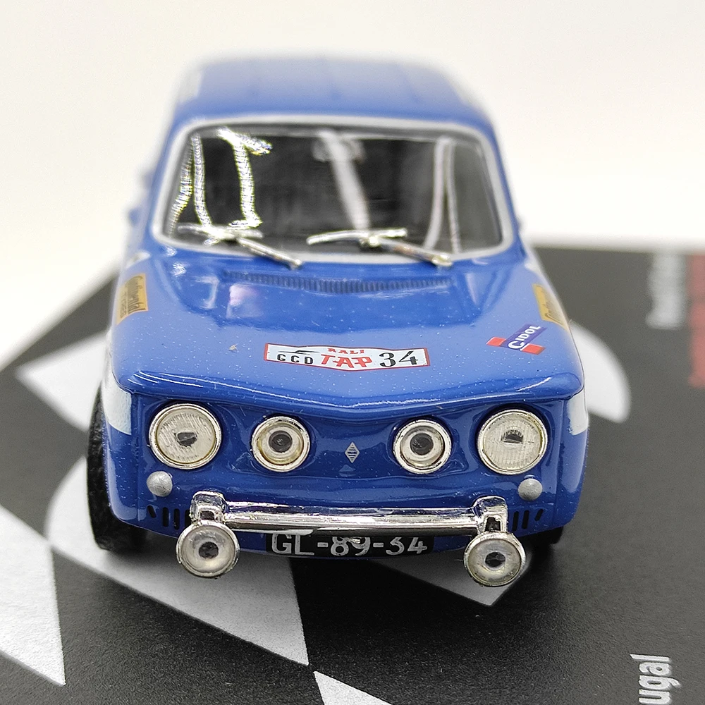 Renault 8 1967 Rally Scale Model 1:43 3 Renault 8 1967 Rally Scale Model 1:43 - Image 3