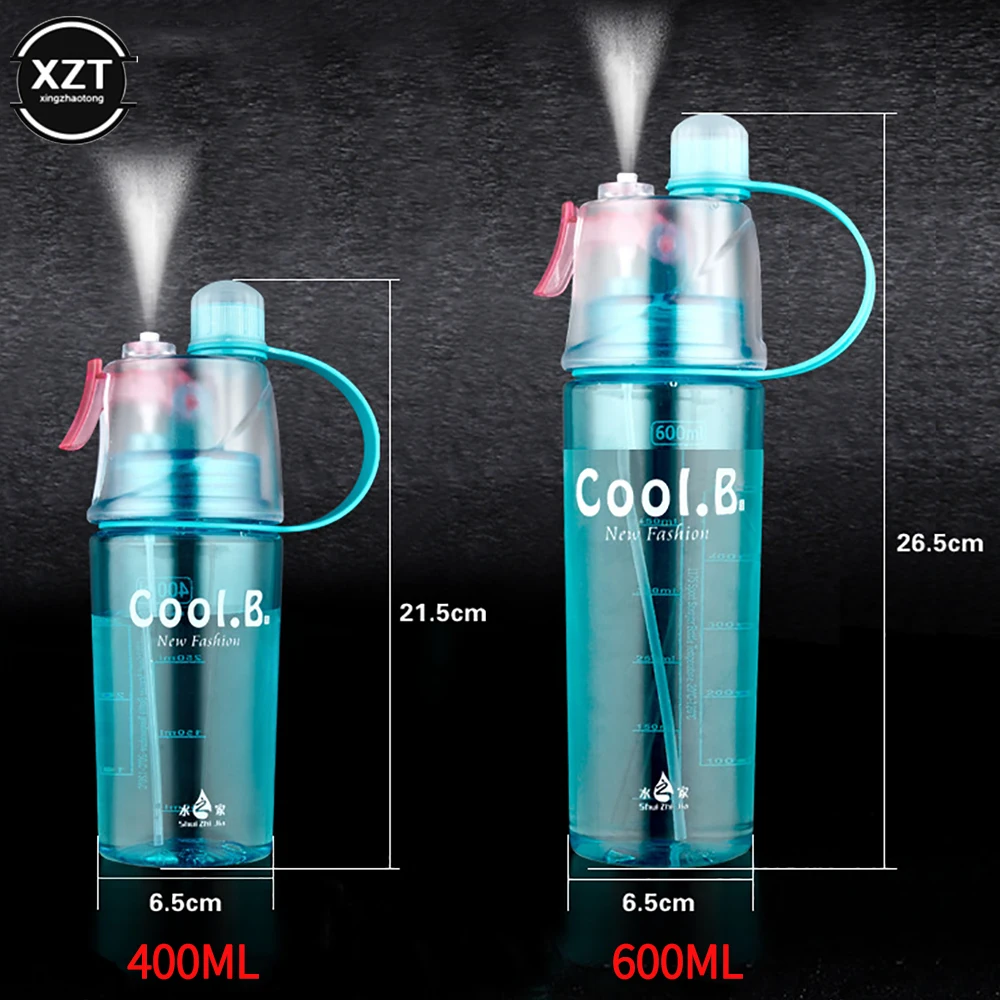 Portable Reusable Spray Water Bottle for Outdoors 2 Portable Reusable Spray Water Bottle for Outdoors - Image 2