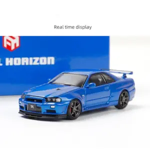 Nissan Skyline GTR34 V-SPEC 1:64 Diecast Model 10 S2ace3377a51e4fdaa1c8b12690a753e32