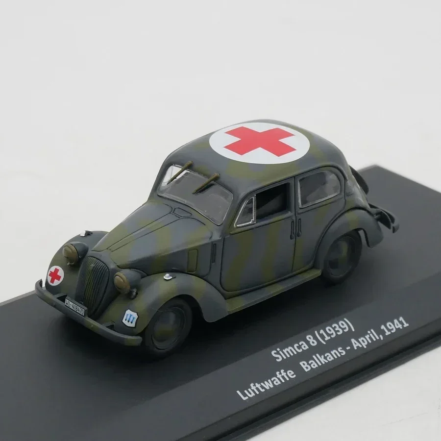 Simca 8 Military Ambulance Diecast Model 19cm 3 Simca 8 Military Ambulance Diecast Model 19cm - Image 3