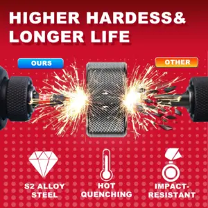 PZ2 Impact Screwdriver Bit Set with Magnetic Tips 10 S2adaee0d6e5f40f5a8bb84e57b4c5f0bG