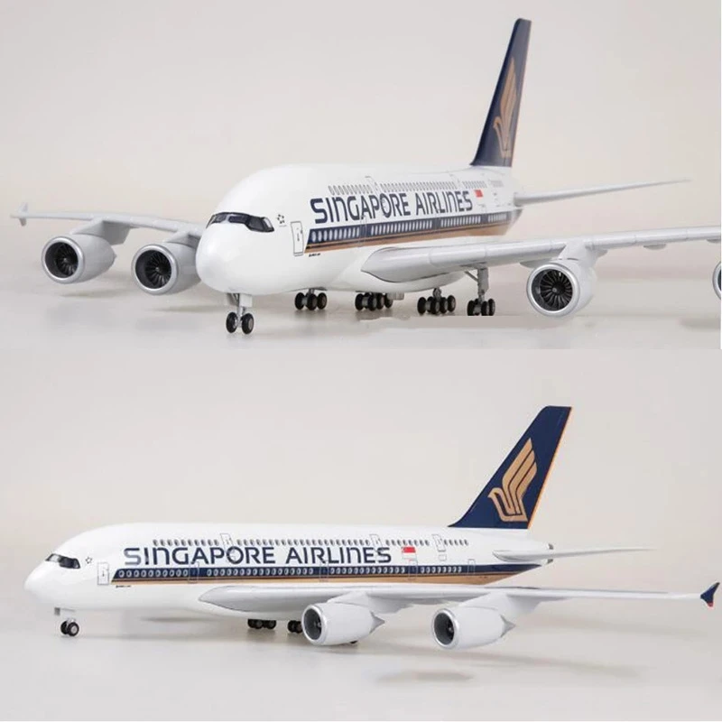 Airbus A380 Scale Model with LED Lighting 2 Airbus A380 Scale Model with LED Lighting - Image 2