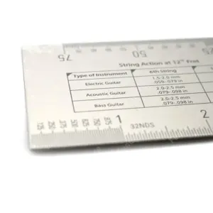 Stainless Steel Guitar Action Measurement Gauge 9 S2af586e16cd14339984a8dd581d3df571