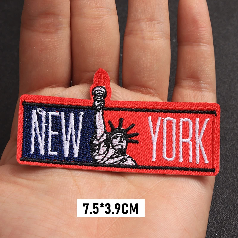 New York Decorative Patch 7.5x3.9 cm 2 New York Decorative Patch 7.5x3.9 cm - Image 2