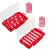 Ultra-Slim Portable Parts Organizer Set