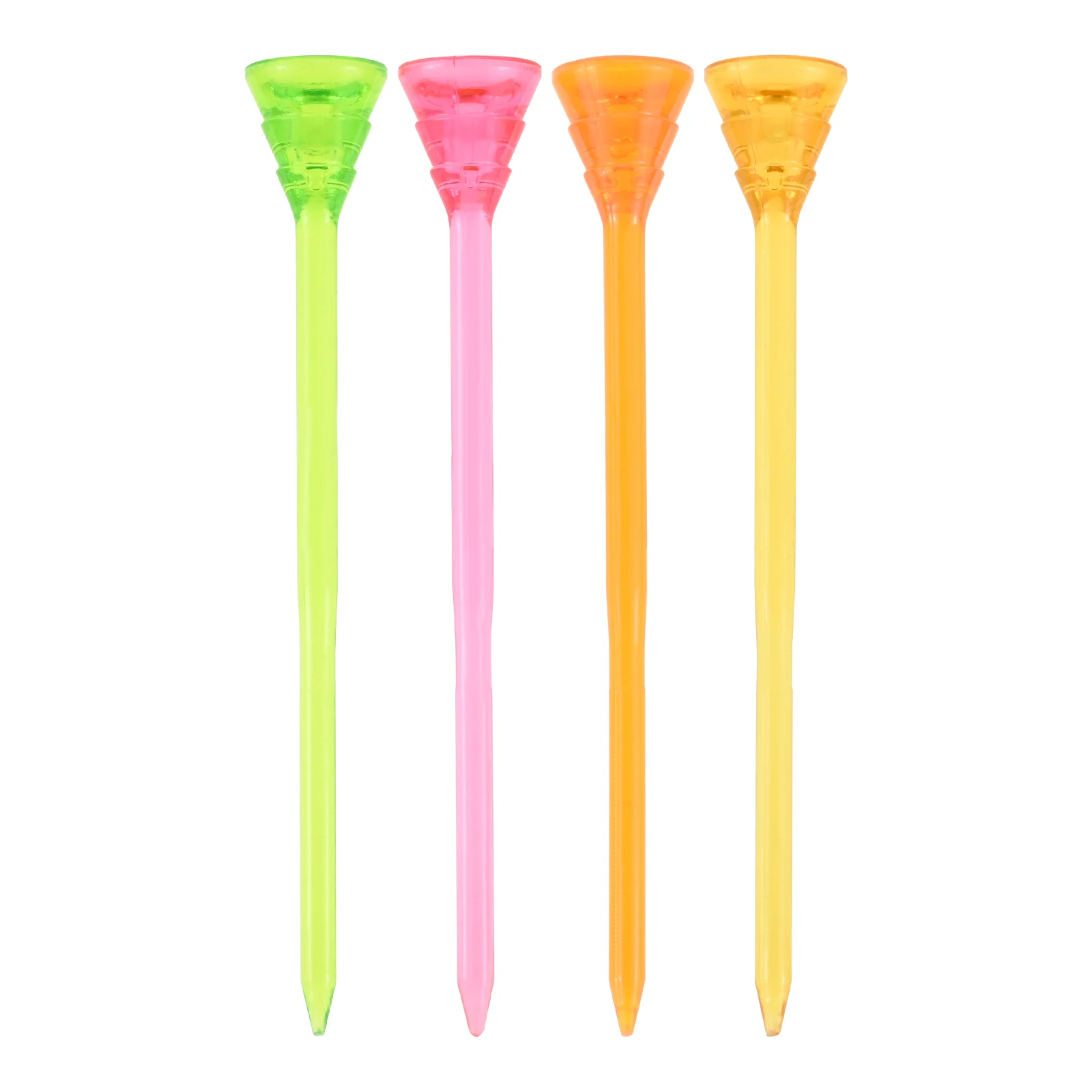 Vibrant 50-Pack Plastic Golf Tees, 83mm 5 Vibrant 50-Pack Plastic Golf Tees, 83mm - Image 5