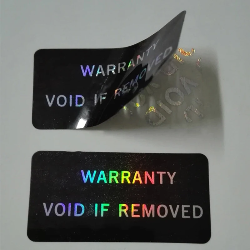 Holographic Security Sticker Pack, 100 pcs 4 Holographic Security Sticker Pack, 100 pcs - Image 4