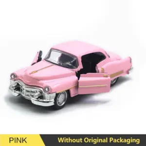 Vintage Orange Cadillac Diecast Model 1:32 Scale 18 S2b265f63fd2148fd8304b7d4b9748a11Z