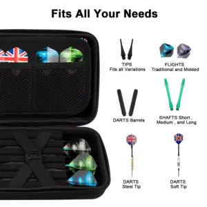 Darts Organizer Case for Up to 12 Darts 7 S2b496d4edda14e259528dcbd04471a02g