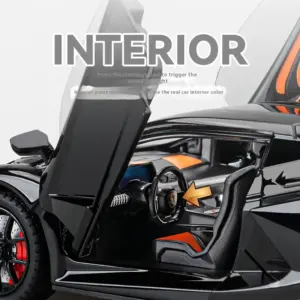 Red 1:24 Diecast Sports Car Model 11 S2b4a45110b374943af645be8ca563091Y