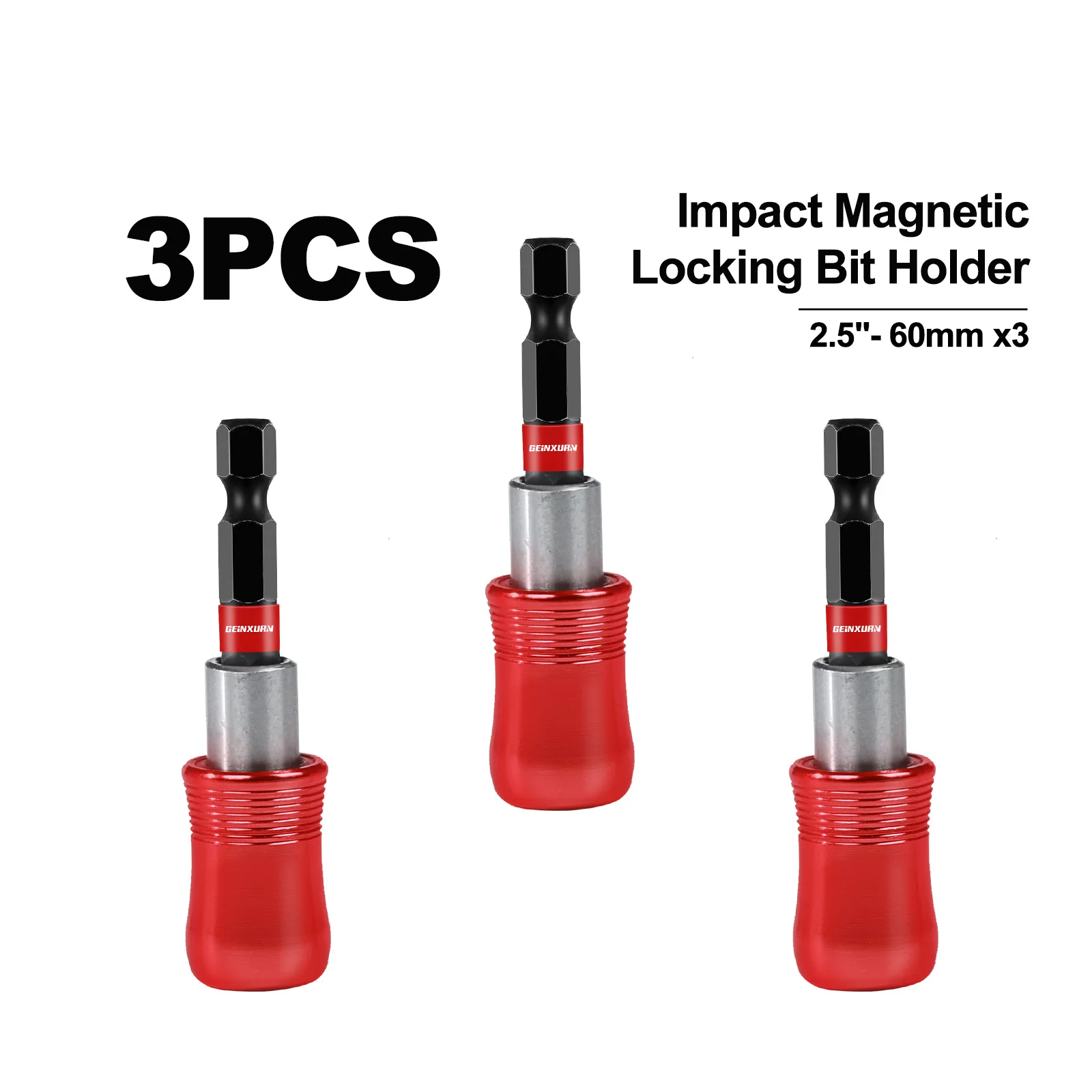 2.5-Inch Magnetic Impact Screwdriver Bit Holder 10 2.5-Inch Magnetic Impact Screwdriver Bit Holder - Image 10