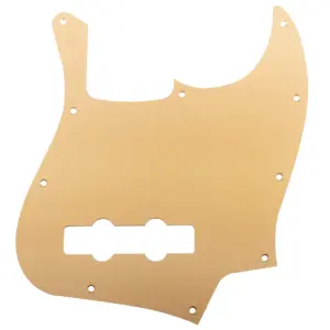 Gold Aluminum Pickguard for Jazz Bass