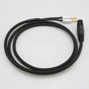 High-Fidelity XLR to Banana Speaker Cable 10 S2b6fcd79eb7f4afea0344225a918810cE