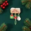 Festive Snowman Holiday Brooch for Women and Men
