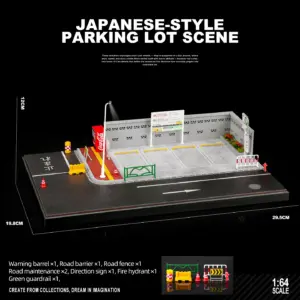 1:64 Scale Miniature Parking Lot Model 16 S2b89a2d3b0934929a6295dc175d3dd32Z 1