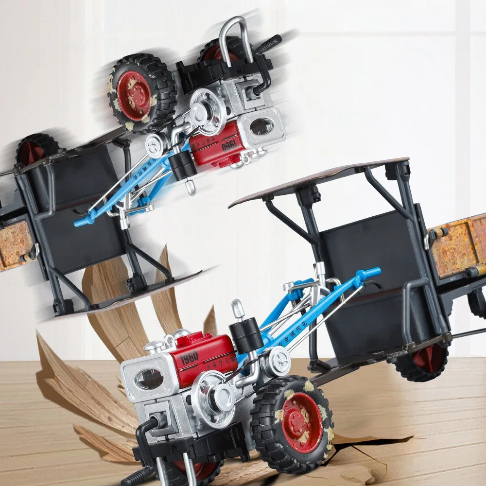 Blue 1:24 Scale Tractor Model for Collectors 4 Blue 1:24 Scale Tractor Model for Collectors - Image 4