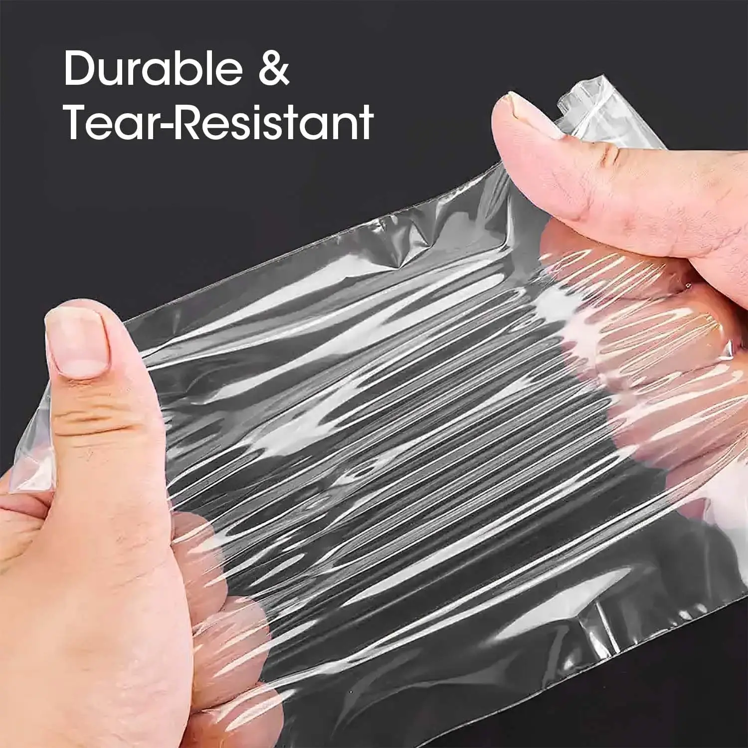Transparent Resealable Plastic Storage Bags Set 3 Transparent Resealable Plastic Storage Bags Set - Image 3