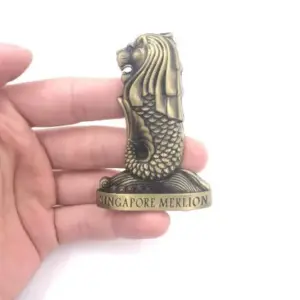 Magnetic Metal Landmarks Refrigerator Stickers Collection 15 S2bb7bf28f1584a9f846739442a92e6c6e