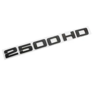 Chrome Black 2500 HD Decal for GMC Trucks 14 S2bb95f5b32944de99c10fb521c6c9154s
