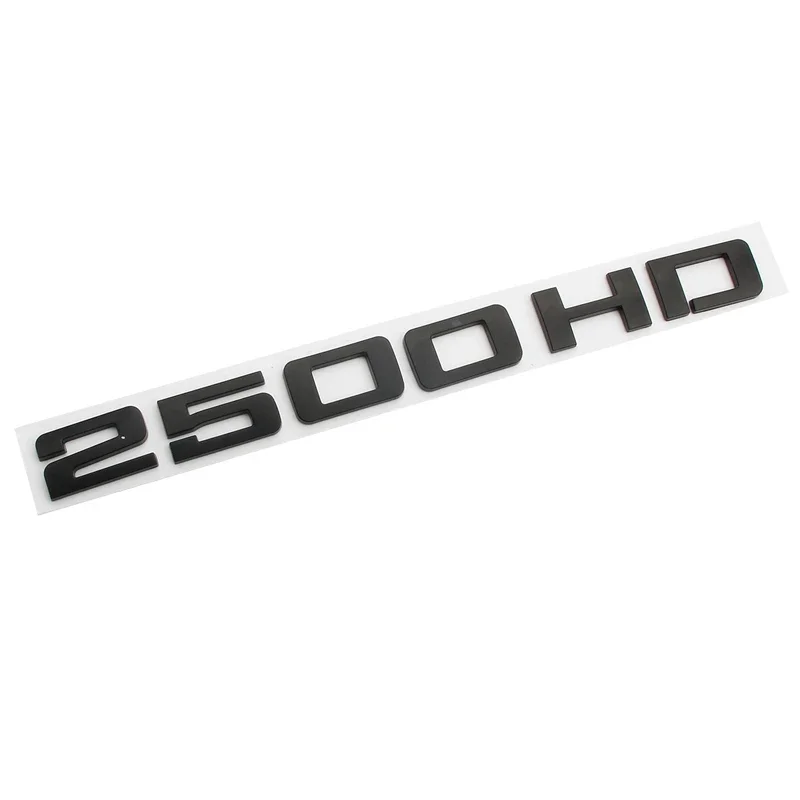 Chrome Black 2500 HD Decal for GMC Trucks 7 Chrome Black 2500 HD Decal for GMC Trucks - Image 7