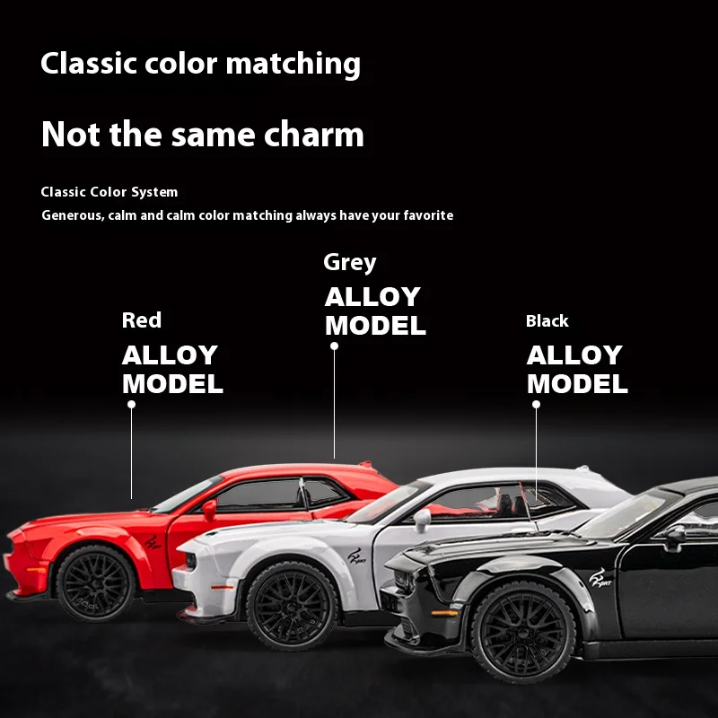 1:32 Scale Black Sports Car Model with Sound 3 1:32 Scale Black Sports Car Model with Sound - Image 3
