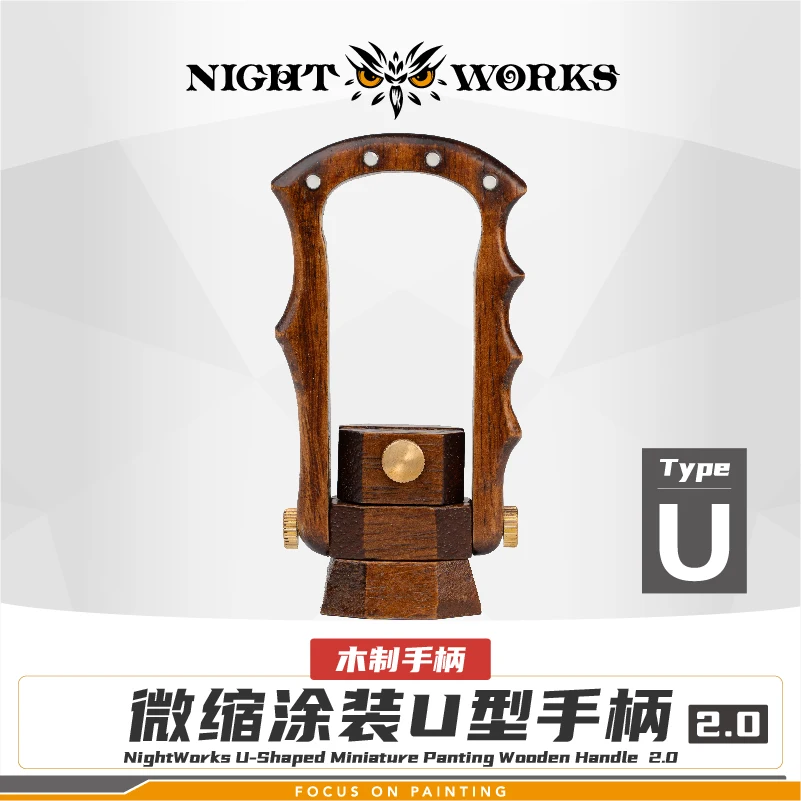 NightWorks Miniature Art Brush with Wooden Handle 4 NightWorks Miniature Art Brush with Wooden Handle - Image 4