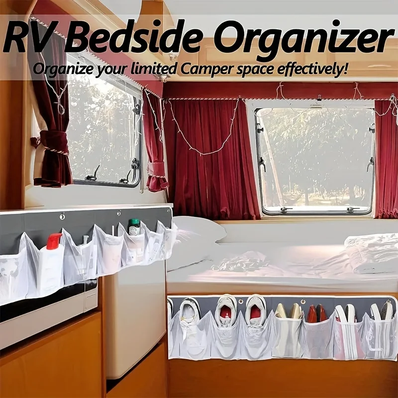 White Mesh Storage Bag for Versatile Use 2 White Mesh Storage Bag for Versatile Use - Image 2