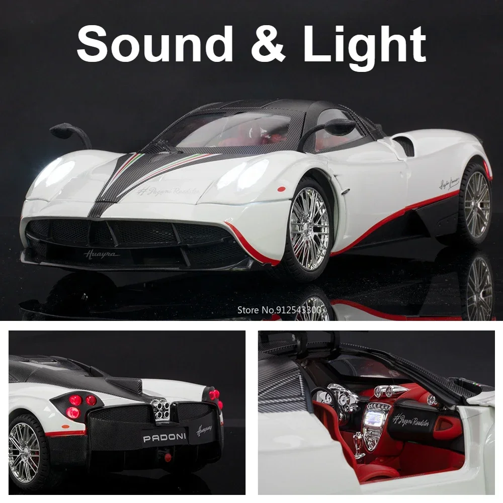1:18 Pagani Huayra SVJ63 Diecast Model 4 1:18 Pagani Huayra SVJ63 Diecast Model - Image 4
