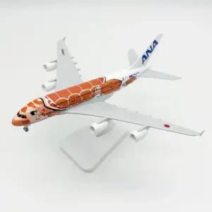20cm Airbus A380 Model with Sea Turtles 10 S2c61ad44d03d44d684adcff1f3111eb9C