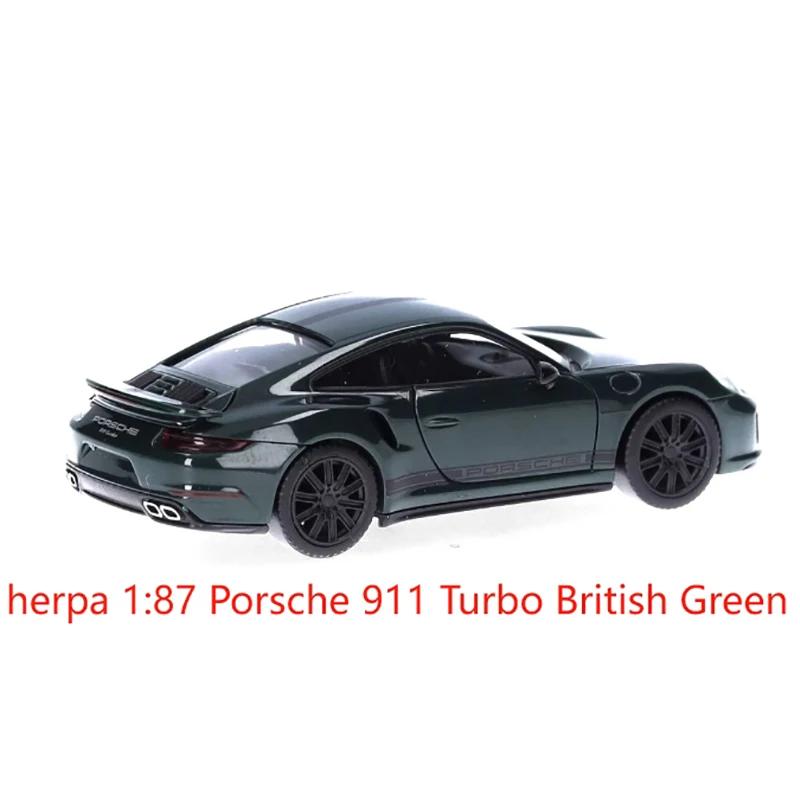 Diecast British Green Porsche 911 Turbo Model 2 Diecast British Green Porsche 911 Turbo Model - Image 2