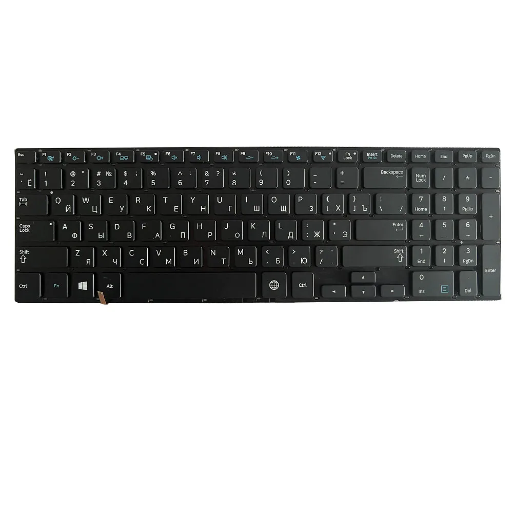 Samsung 870Z5E Russian Backlit Keyboard 2 Samsung 870Z5E Russian Backlit Keyboard - Image 2