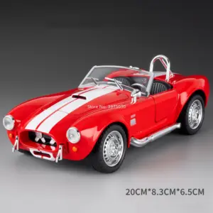 1:22 Shelby Cobra Diecast Model for Collectors 15 S2c776d5a974e482c899f227198140bafa