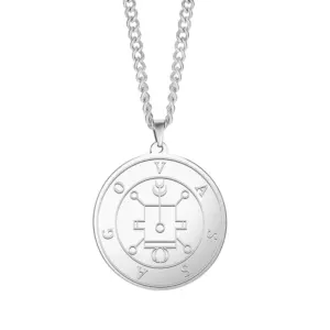 Stainless Steel Satan Sigil Vassago Necklace 18 S2c7eba689314457c876e9ee9f12c568fE