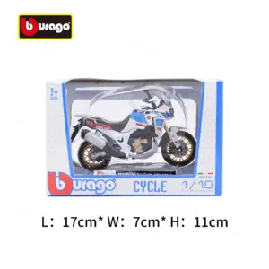 Honda Africa Twin Adventure 1:18 Die-Cast Motorcycle Model 8 S2c8975187dcb4a698983efc8d9786f4cd