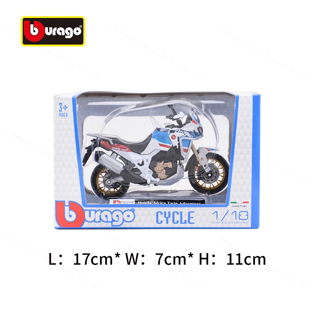 Honda Africa Twin Adventure 1:18 Die-Cast Motorcycle Model 3 Honda Africa Twin Adventure 1:18 Die-Cast Motorcycle Model - Image 3