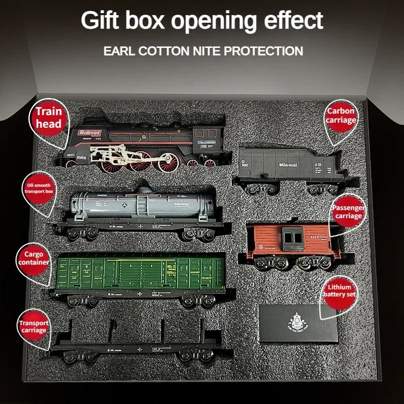 Vintage Steam Train Model Set for Collectors 6 Vintage Steam Train Model Set for Collectors - Image 6