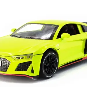1:24 Green R8 V10 Plus Diecast Model 18 S2ca17293b70243ab9245179987b6a9d0b