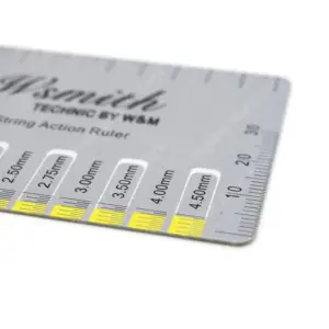 Stainless Steel Guitar Action Gauge Ruler 9 S2cb292f9e7024afe8b3c0aa2a21893e93