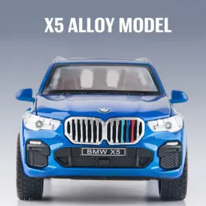 Blue BMW X5 M Diecast Model for Collectors
