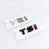 3D ABS Chrome Black TSI Emblem Badge