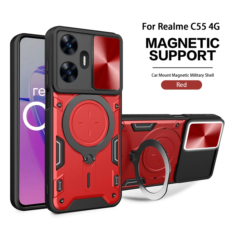 Rugged Dual-Layer Case for Realme C55 4G 10 Rugged Dual-Layer Case for Realme C55 4G - Image 10