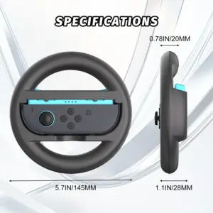 Black Switch 2 Racing Steering Wheels Set 11 S2d8e1659d75644a8827fce279208125dp