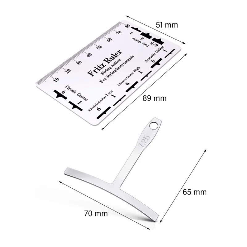 Professional Guitar Measurement Tool Set 3 Professional Guitar Measurement Tool Set - Image 3