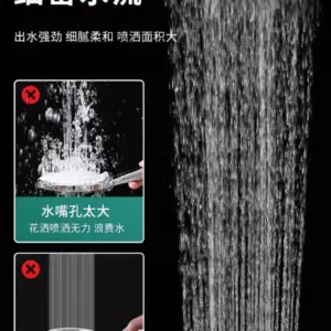 SUS 304 Rainfall Shower Head with 5 Speed Settings 15 S2d94c5144dba43eda437902e14a2d51c5